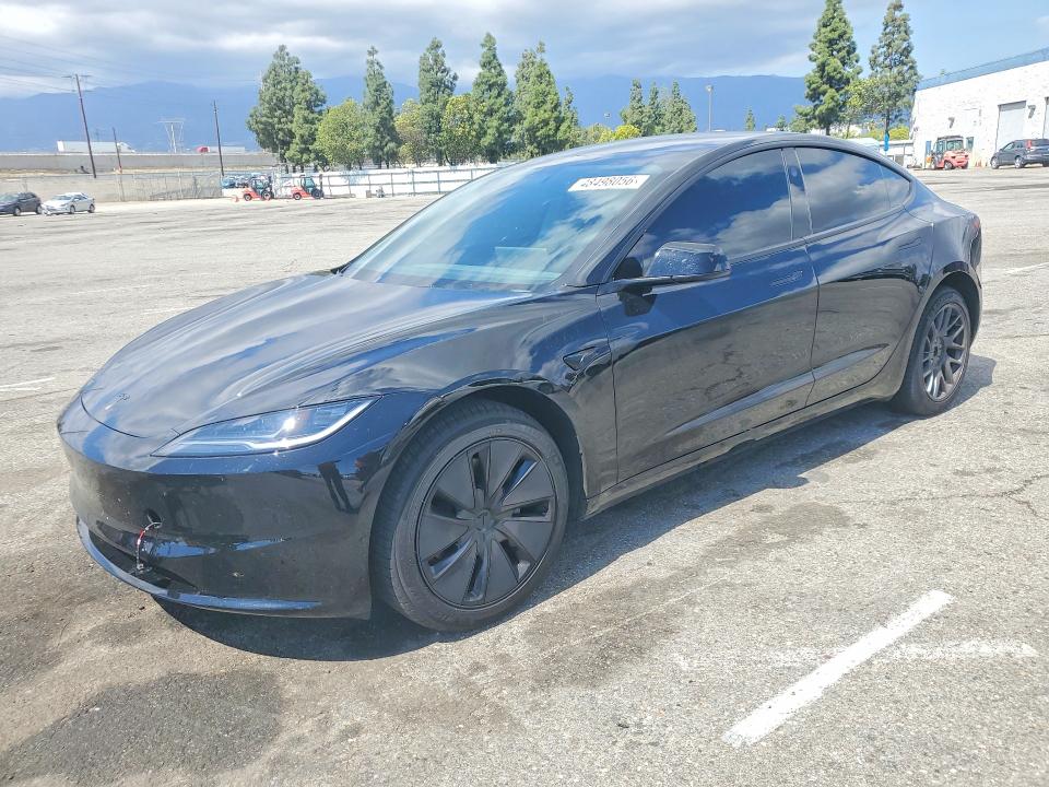 2026 TESLA MODEL 3 — VIN 5YJ3E1EA3TF168999