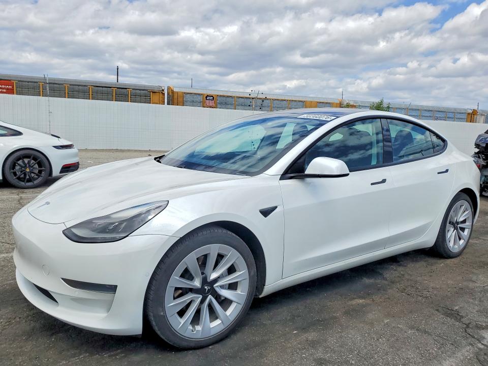 2021 TESLA MODEL 3 — VIN 5YJ3E1EA2MF031909