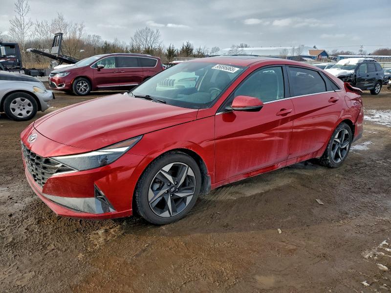 2022 HYUNDAI ELANTRA LI — VIN 5NPLP4AG4NH074270