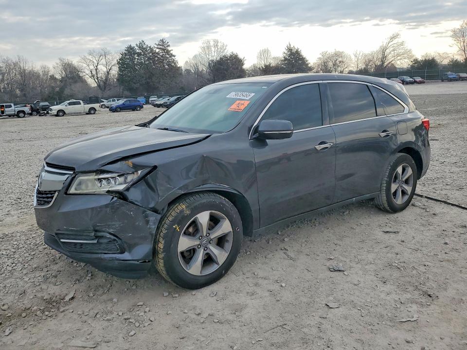 2016 ACURA MDX — VIN 5FRYD4H25GB008061