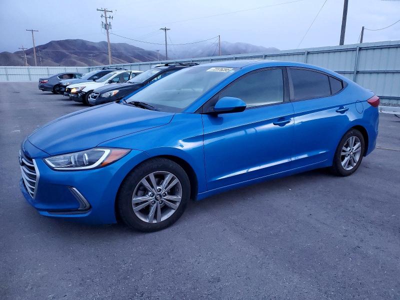 2018 HYUNDAI ELANTRA — VIN KMHD84LFXJU575990