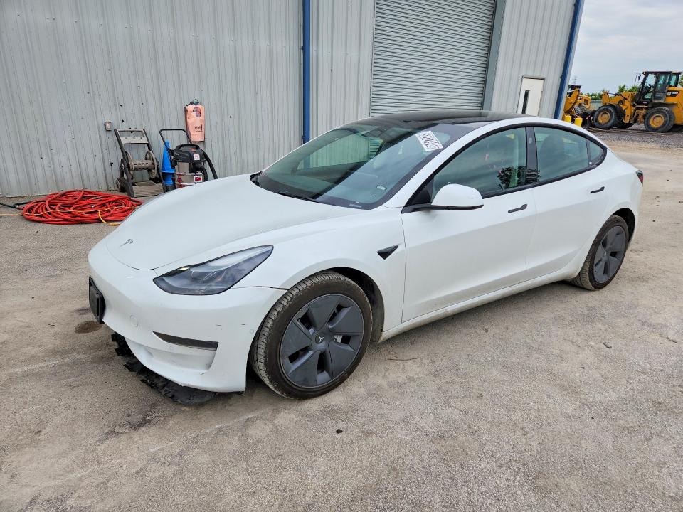 2022 TESLA MODEL 3 — VIN 5YJ3E1EA7NF370411