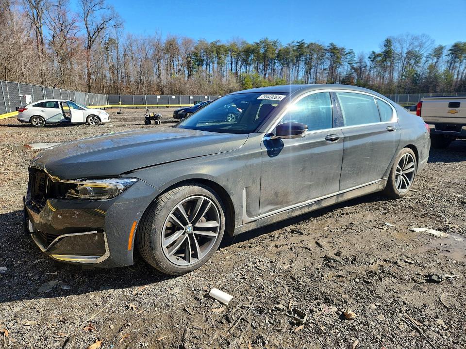 2022 BMW 750 — VIN WBA7U2C05NCG82406