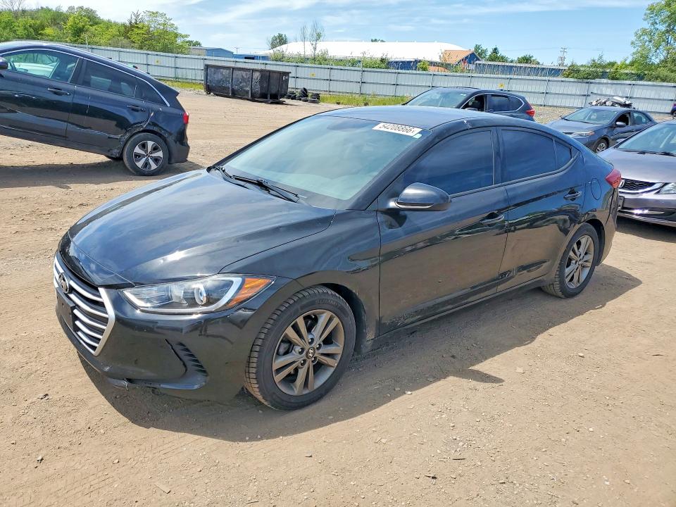 2018 HYUNDAI ELANTRA — VIN 5NPD84LF6JH396229