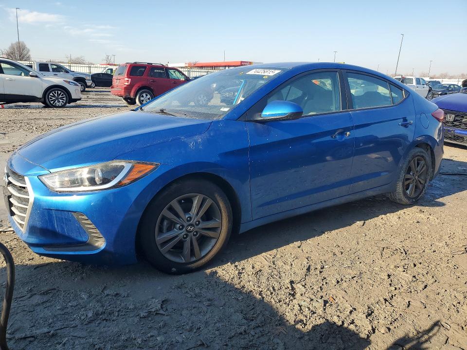 2018 HYUNDAI ELANTRA — VIN 5NPD84LF7JH272230