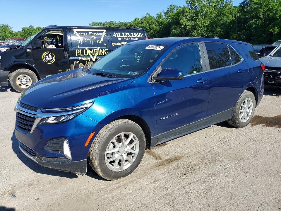 2022 CHEVROLET EQUINOX — VIN 3GNAXUEV0NS202372