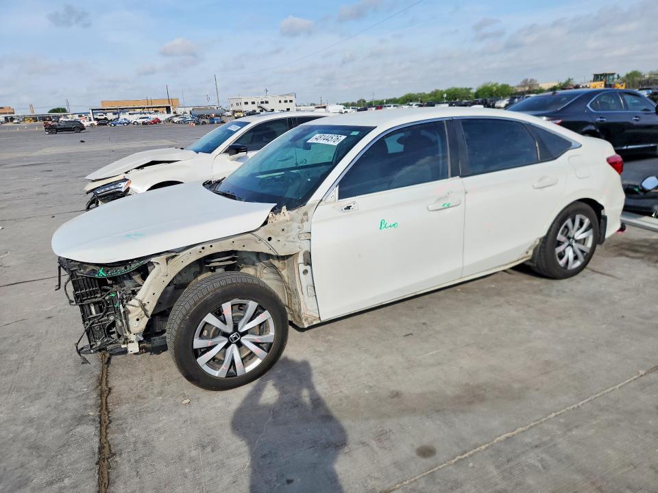 2022 HONDA CIVIC — VIN 2HGFE2F21NH539764