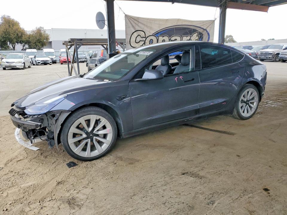 2022 TESLA MODEL 3 — VIN 5YJ3E1EB7NF277932