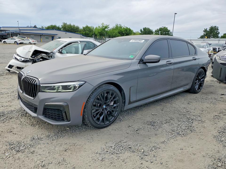 2022 BMW 750 — VIN WBA7U2C01NCG92527