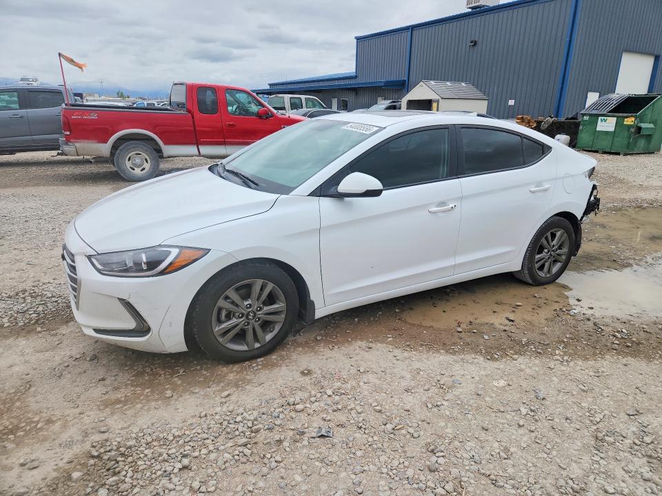 2018 HYUNDAI ELANTRA — VIN 5NPD84LF6JH326214
