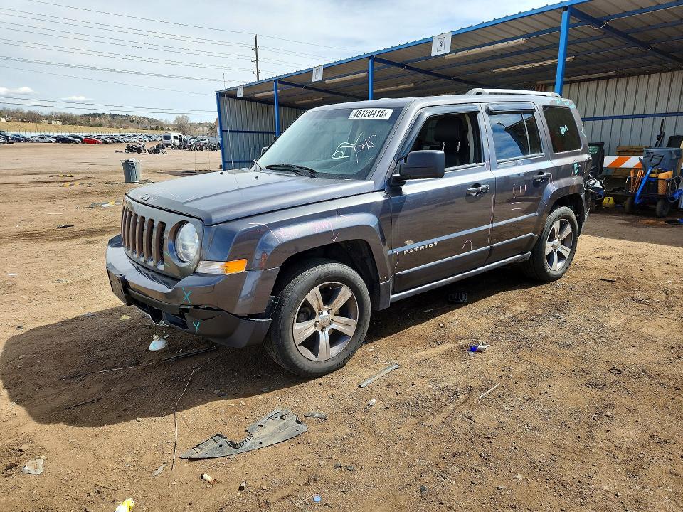 2017 JEEP PATRIOT — VIN 1C4NJRFB3HD128267