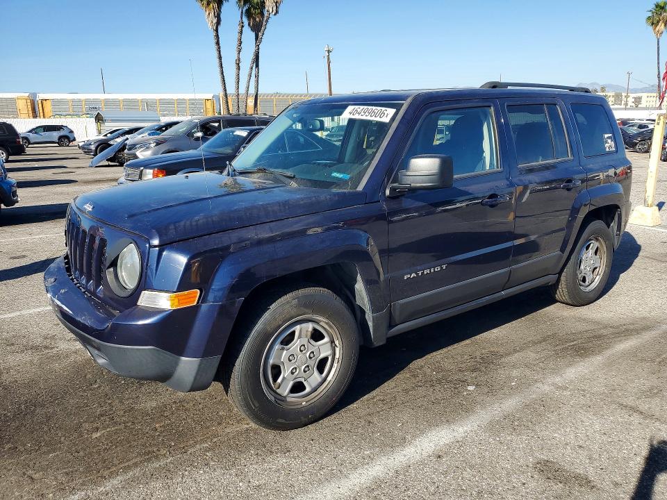 2016 JEEP PATRIOT — VIN 1C4NJPBA2GD693304