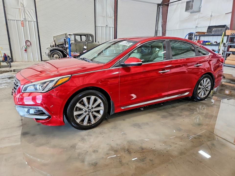 2017 HYUNDAI SONATA — VIN 5NPE34AF0HH496634