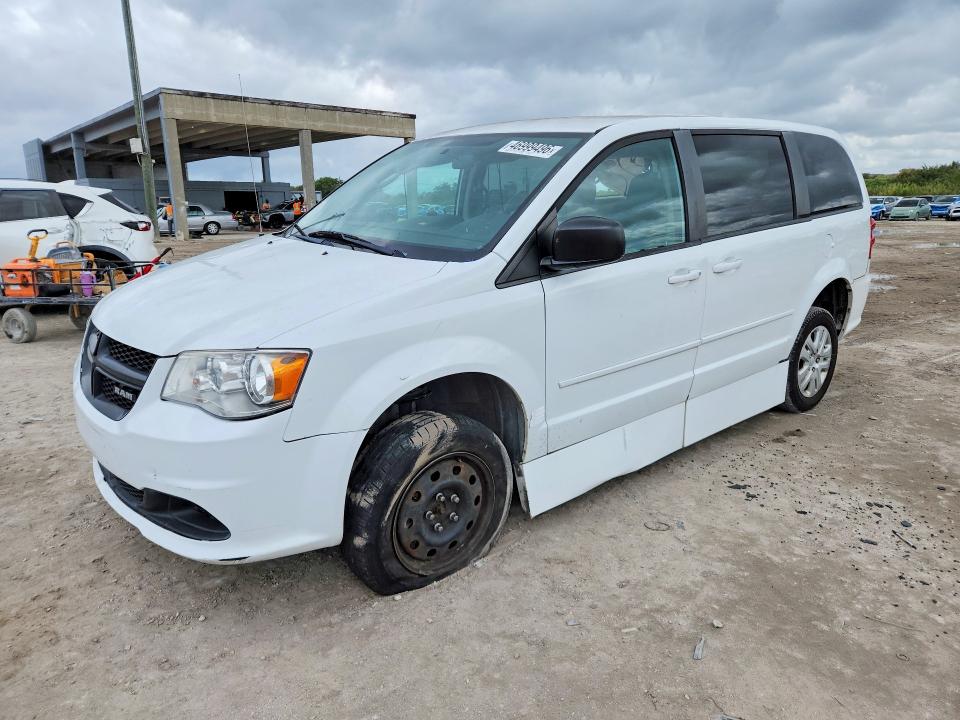 2017 DODGE GRAND CARAVAN — VIN 2C4RDGBG7HR768025
