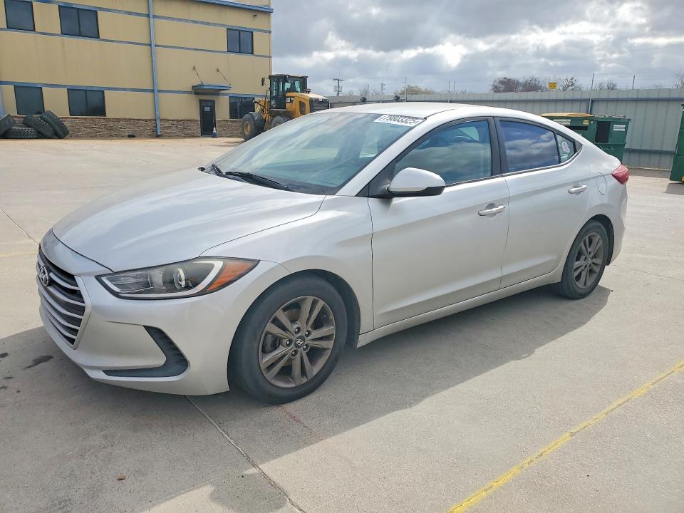 2018 HYUNDAI ELANTRA — VIN 5NPD84LF0JH219482
