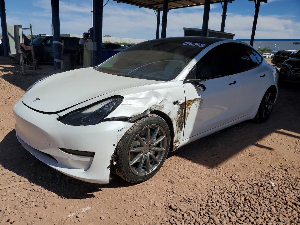 2021 TESLA MODEL 3 — VIN 5YJ3E1EA4MF100065