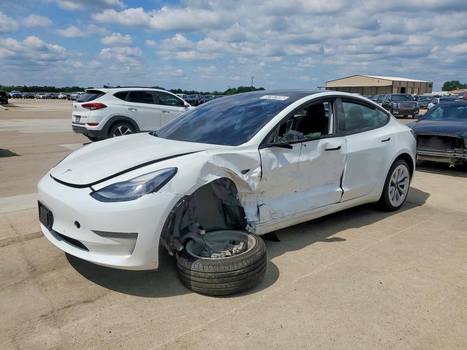 2022 TESLA MODEL 3 — VIN 5YJ3E1EA1NF188932