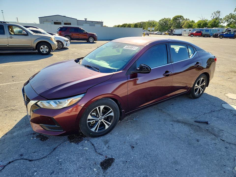 2021 NISSAN SENTRA — VIN 3N1AB8CV9MY213211