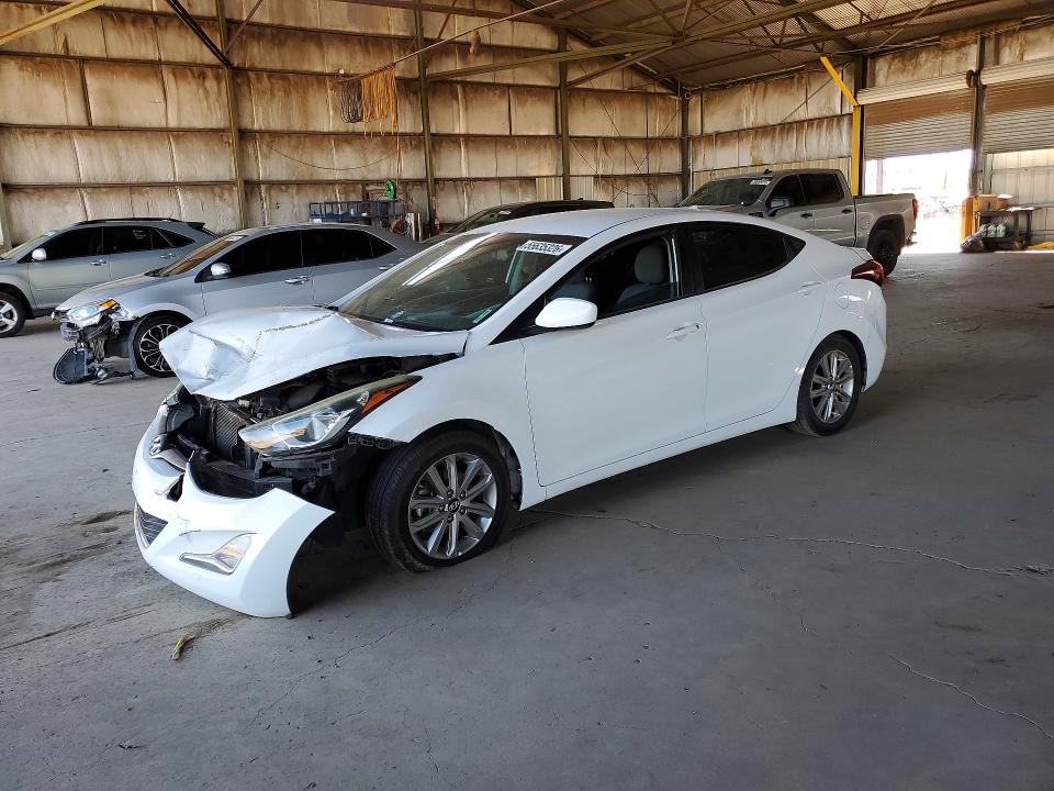 2016 HYUNDAI ELANTRA — VIN 5NPDH4AE5GH662505