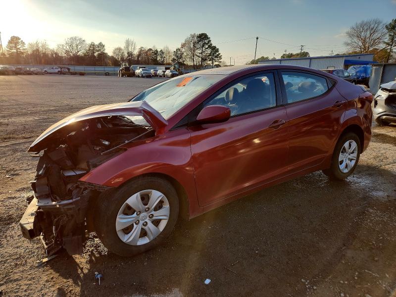 2016 HYUNDAI ELANTRA SE — VIN 5NPDH4AE0GH761622