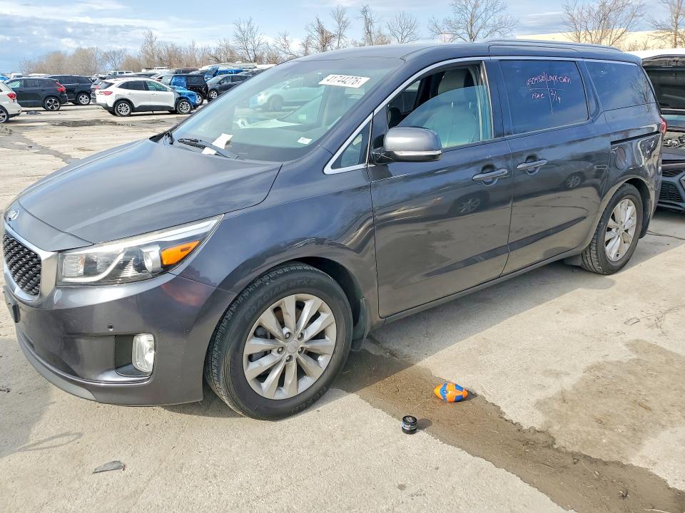 2017 KIA SEDONA — VIN KNDMC5C19H6256611