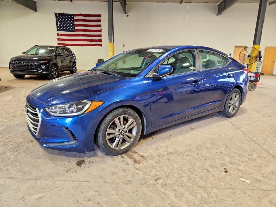 2018 HYUNDAI ELANTRA — VIN 5NPD84LF6JH389667