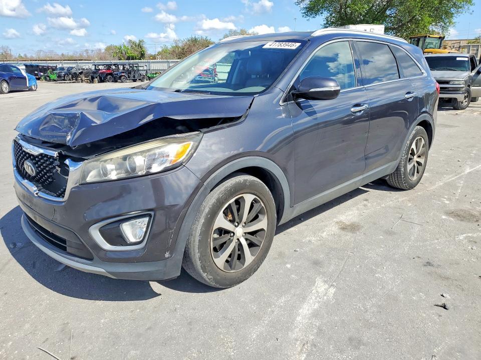 2016 KIA SORENTO — VIN 5XYPH4A57GG103929