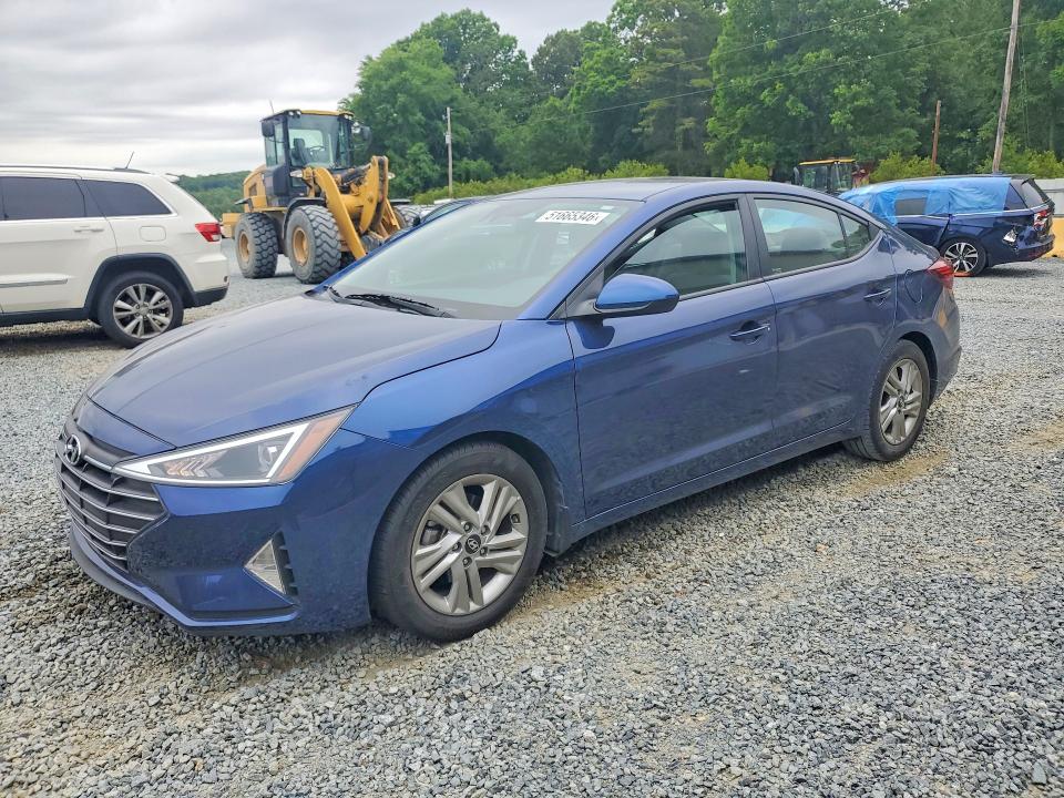 2019 HYUNDAI ELANTRA — VIN 5NPD84LF4KH475237