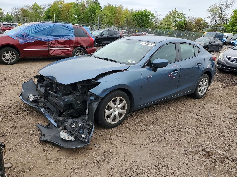 2016 MAZDA 3 — VIN 3MZBM1T77GM254417