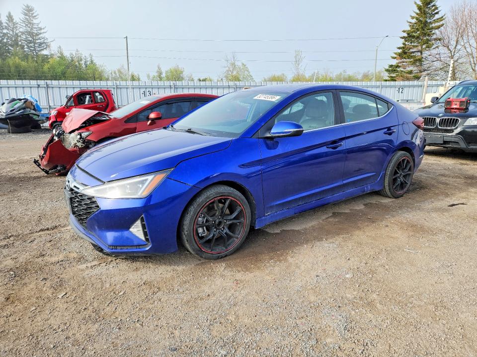 2019 HYUNDAI ELANTRA — VIN KMHD04LB9KU860251