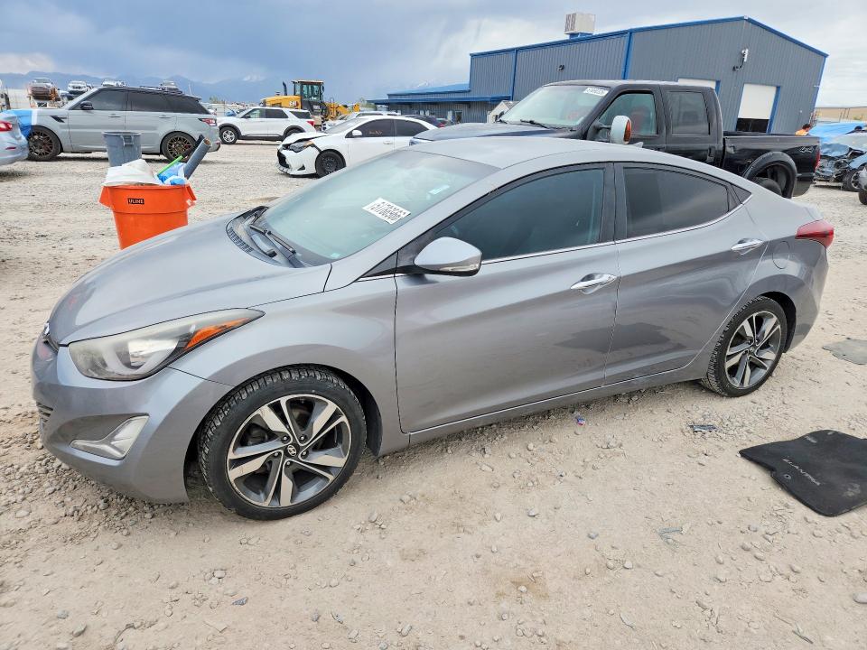 2015 HYUNDAI ELANTRA — VIN KMHDH4AEXFU384166