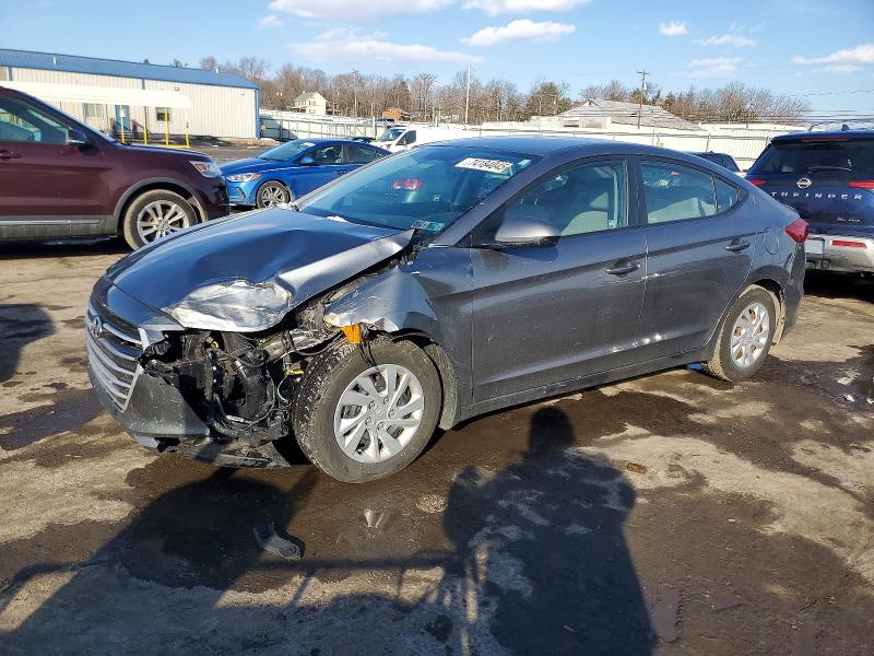 2018 HYUNDAI ELANTRA SE — VIN 5NPD74LF4JH272401