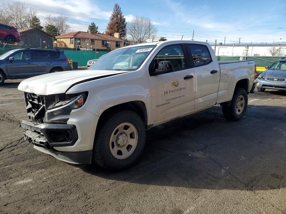 2021 CHEVROLET COLORADO — VIN 1GCGTBEN3M1104553