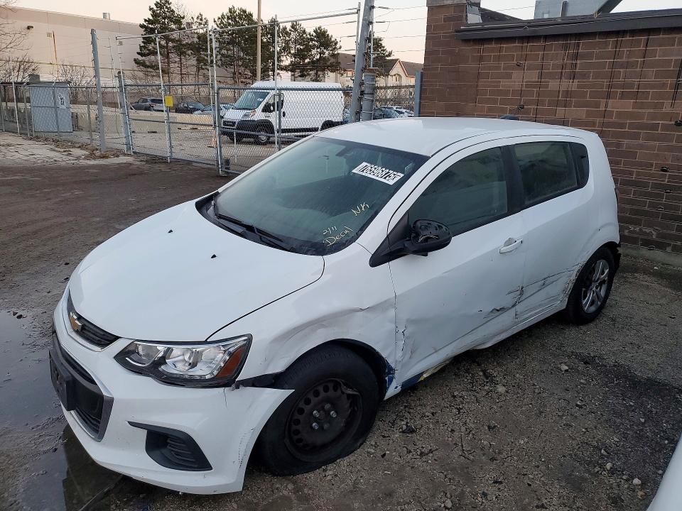 2019 CHEVROLET SONIC — VIN 1G1JG6SB0K4144394