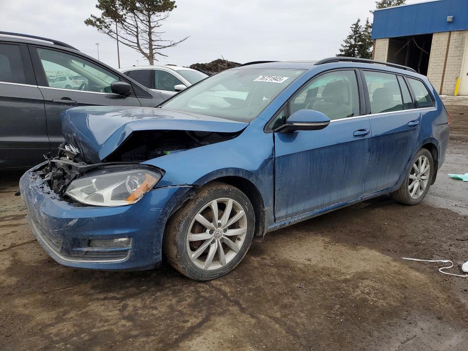2017 VOLKSWAGEN GOLF SPORTWAGEN — VIN 3VWC17AU4HM526769