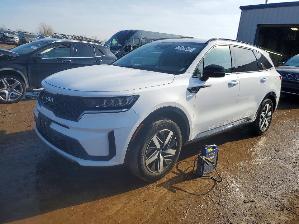 2022 KIA SORENTO — VIN 5XYRL4LC3NG152075