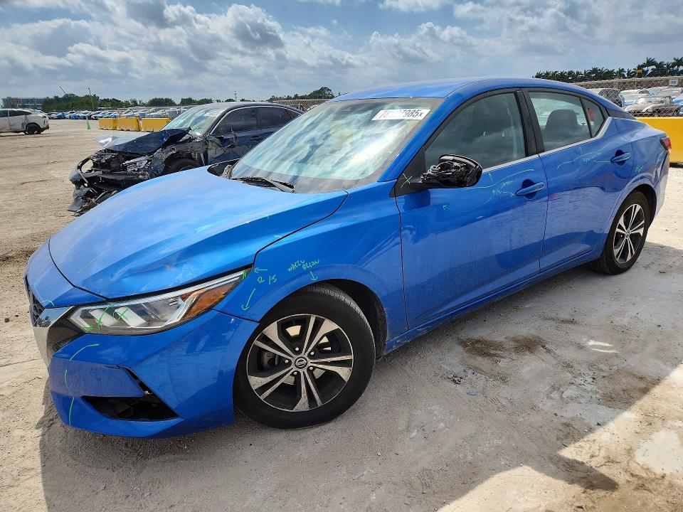 2021 NISSAN SENTRA — VIN 3N1AB8CV9MY300087