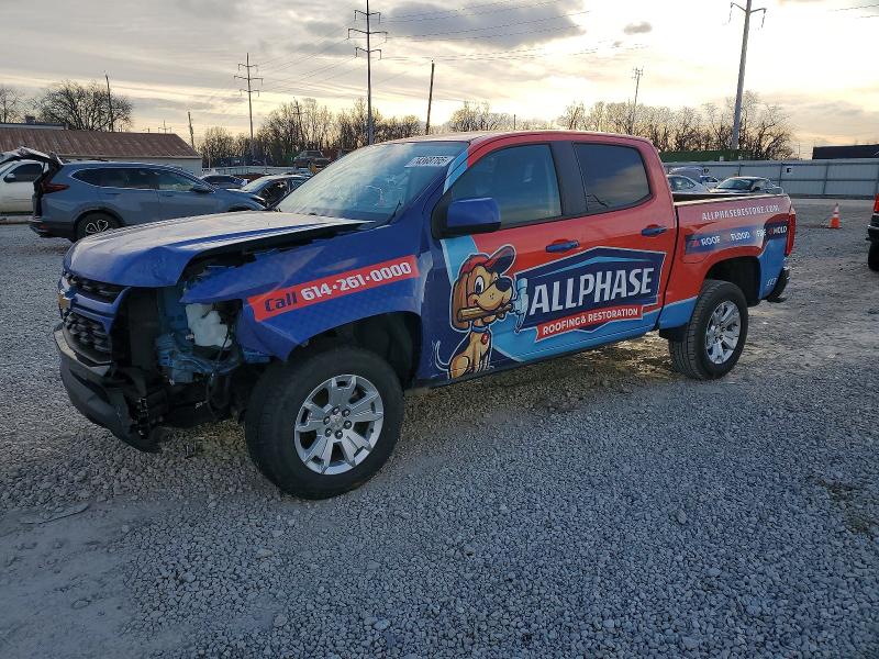 2022 CHEVROLET COLORADO L — VIN 1GCGTCEN1N1307349