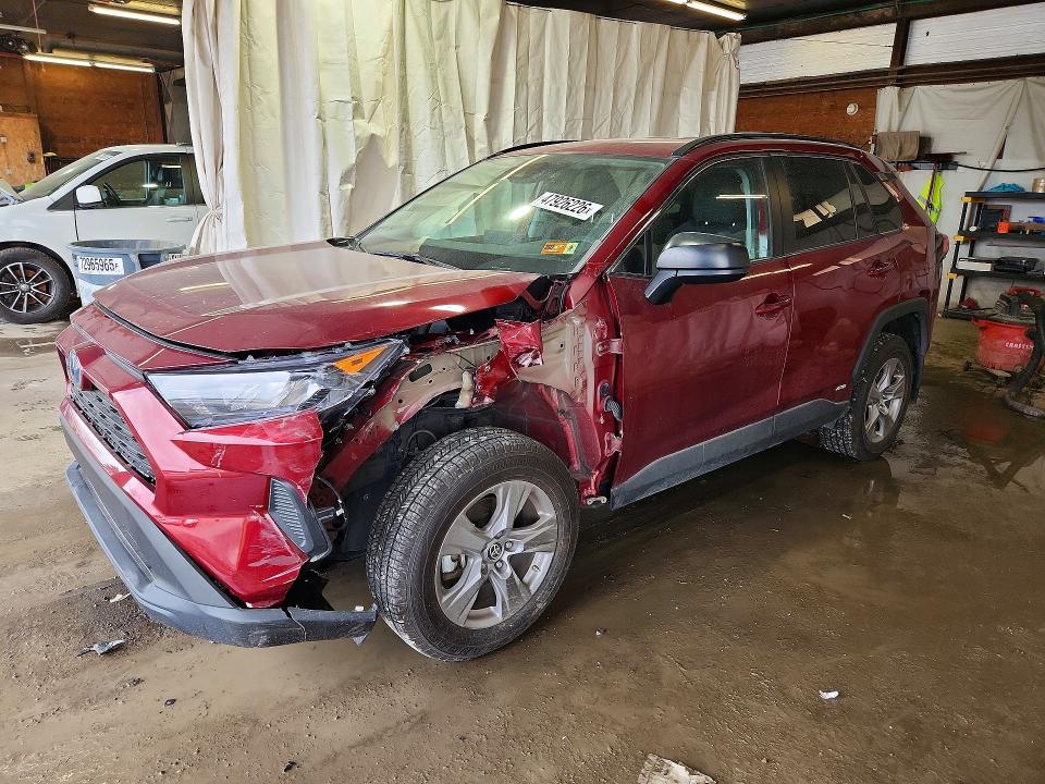 2022 TOYOTA RAV4 HYBRID — VIN 4T3LWRFV8NU070531