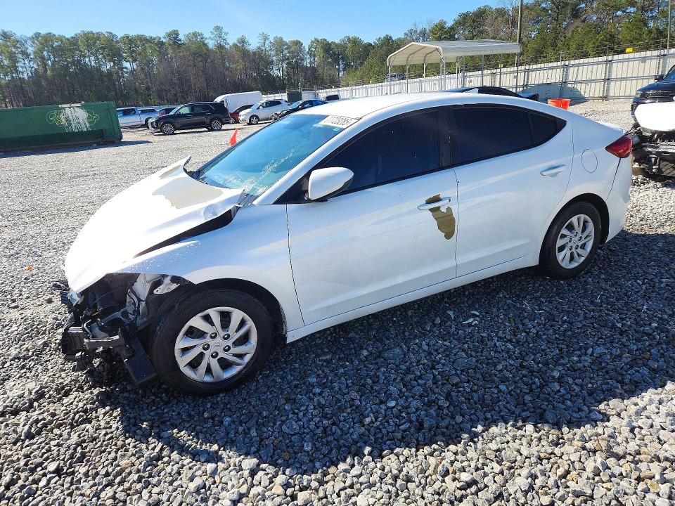 2017 HYUNDAI ELANTRA — VIN 5NPD74LFXHH189565