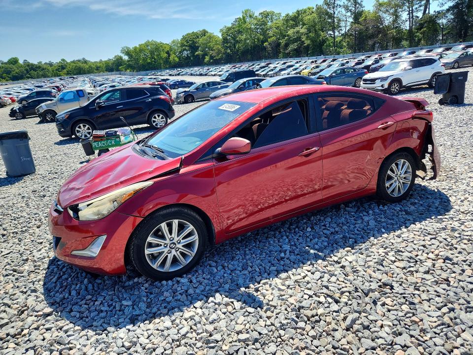 2016 HYUNDAI ELANTRA — VIN 5NPDH4AE8GH704505