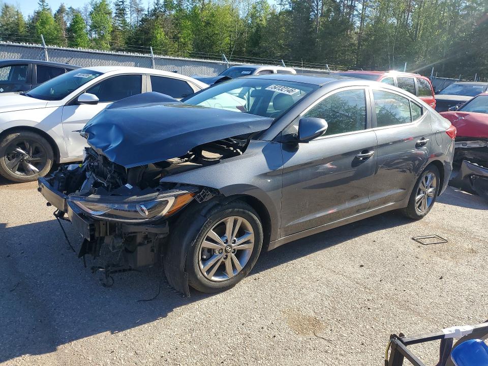 2018 HYUNDAI ELANTRA — VIN KMHD84LF6JU642486