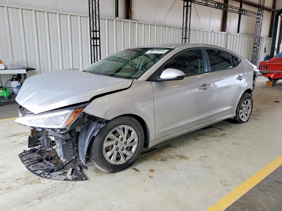 2019 HYUNDAI ELANTRA — VIN 5NPD74LFXKH447333