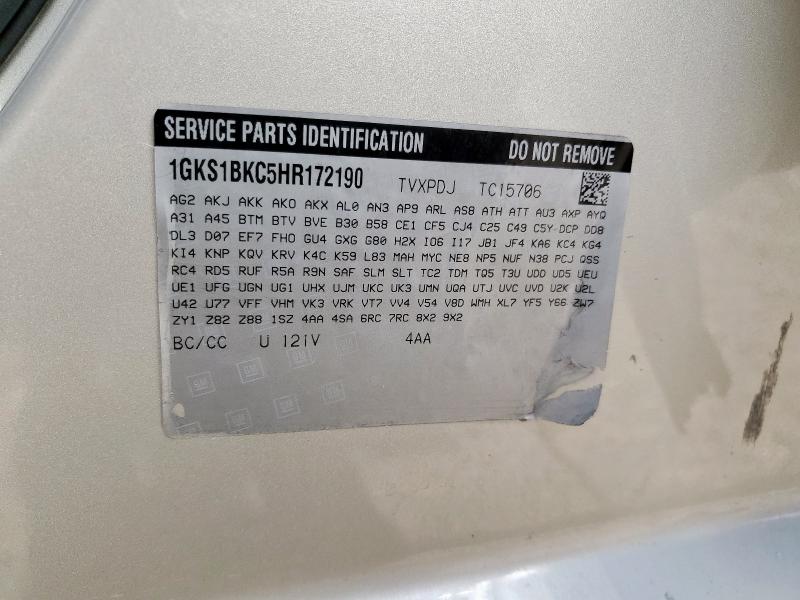 1GKS1BKC5HR172190