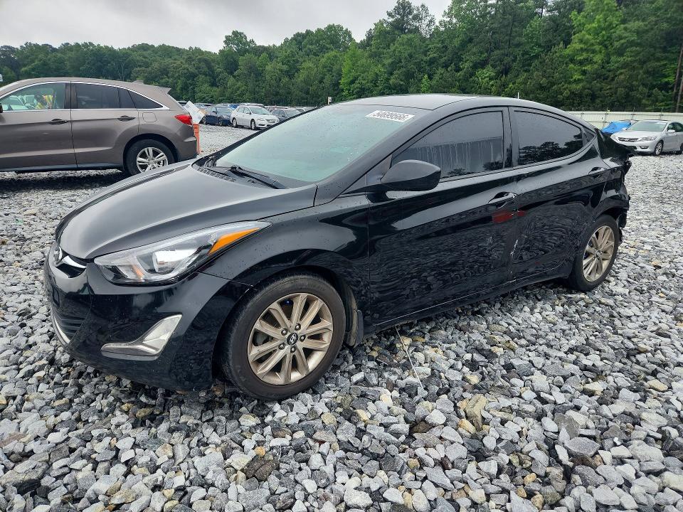2015 HYUNDAI ELANTRA — VIN KMHDH4AE0FU379445