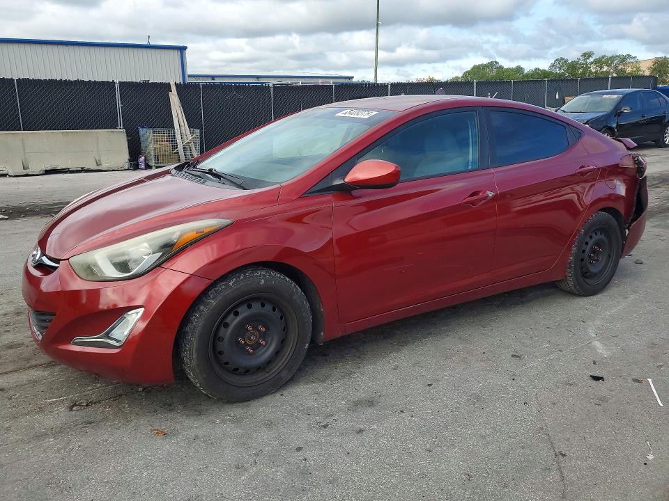 2015 HYUNDAI ELANTRA — VIN 5NPDH4AE3FH566080