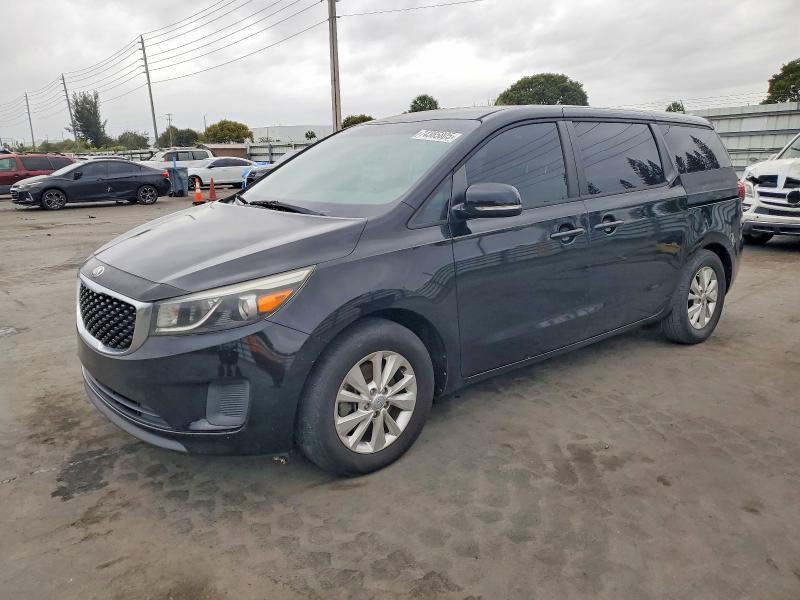2016 KIA SEDONA L — VIN KNDMA5C18G6168721