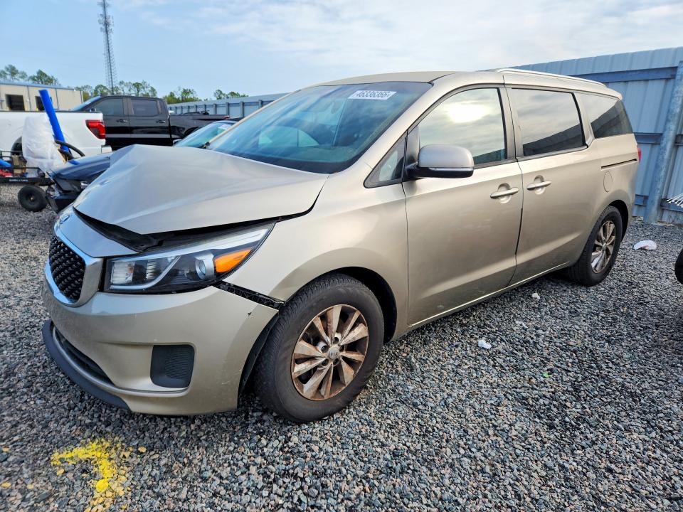 2016 KIA SEDONA — VIN KNDMB5C16G6120289