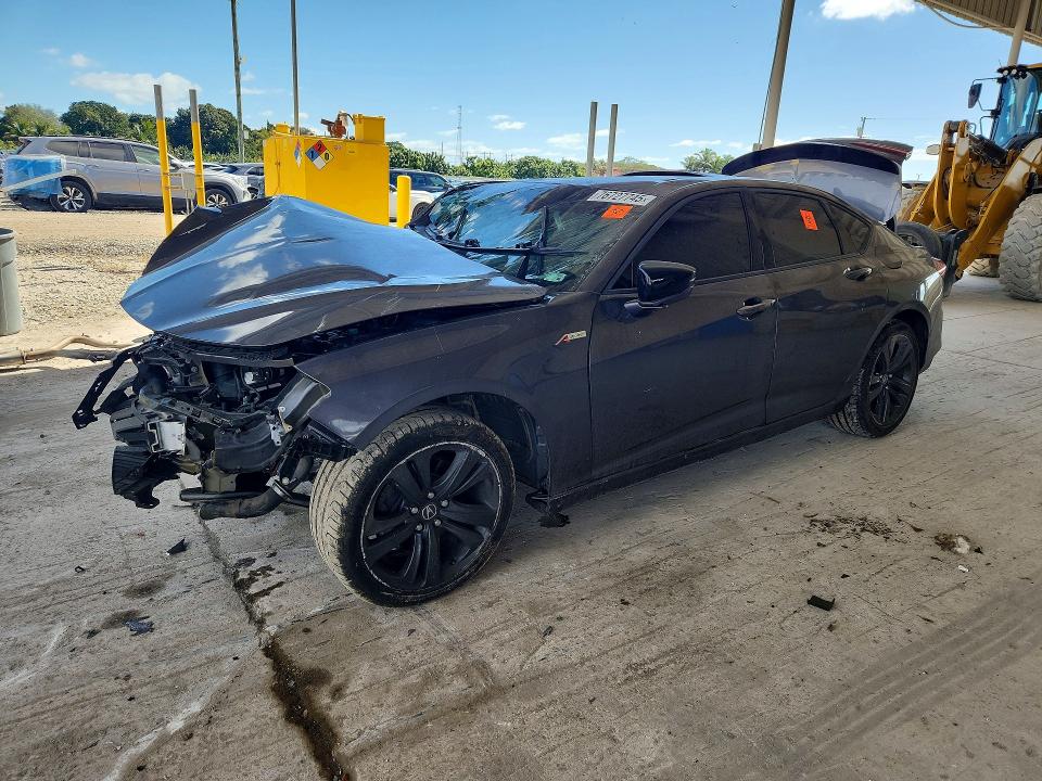 2021 ACURA TLX — VIN 19UUB5F50MA013814
