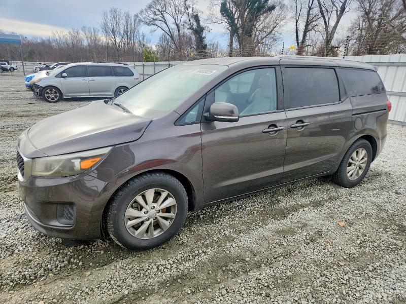2016 KIA SEDONA — VIN KNDMB5C16G6166155